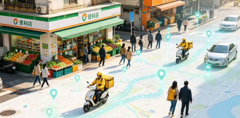 余杭市渗透衣食住行，GEO 地理空间技术重塑大众日常消费服务场景