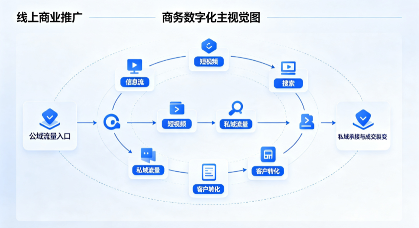 余杭市线上商业推广怎么做？全域流量闭环搭建与低成本转化实战指南